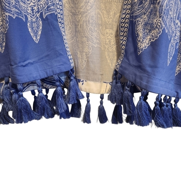 CHICO'S FLORAL PRINT KIMONO SIZE S/M - Picture 9 of 12